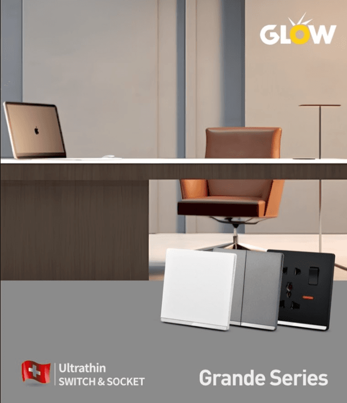 Glow Switches stylish enhance your home look. If you have any query please feel free to contact us.